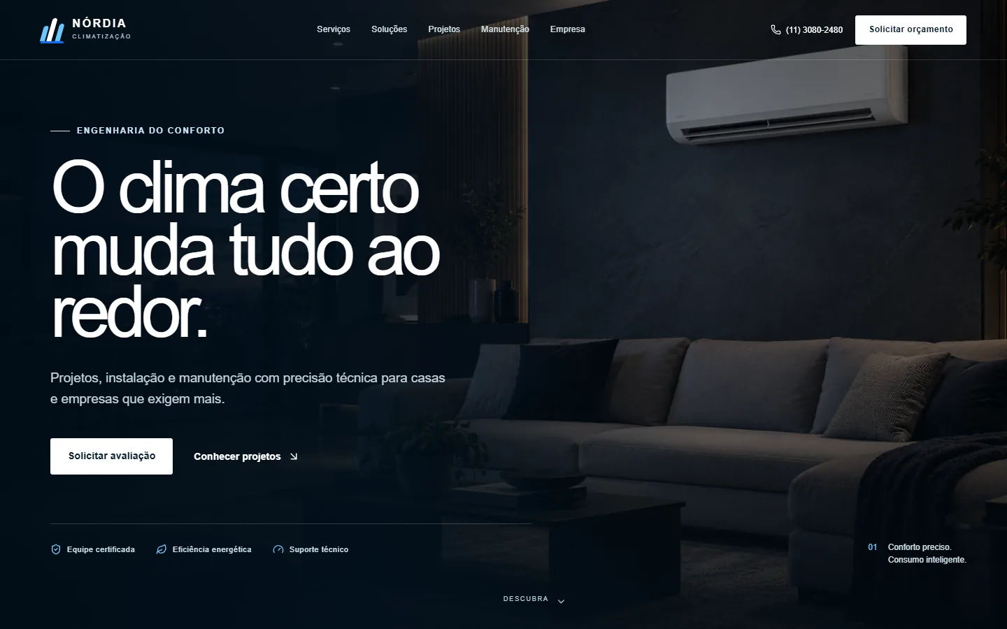 Prévia de Nórdia Climatização