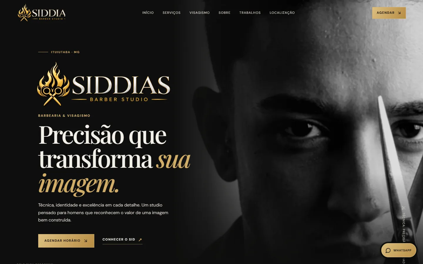 Prévia de Siddias Barber Studio